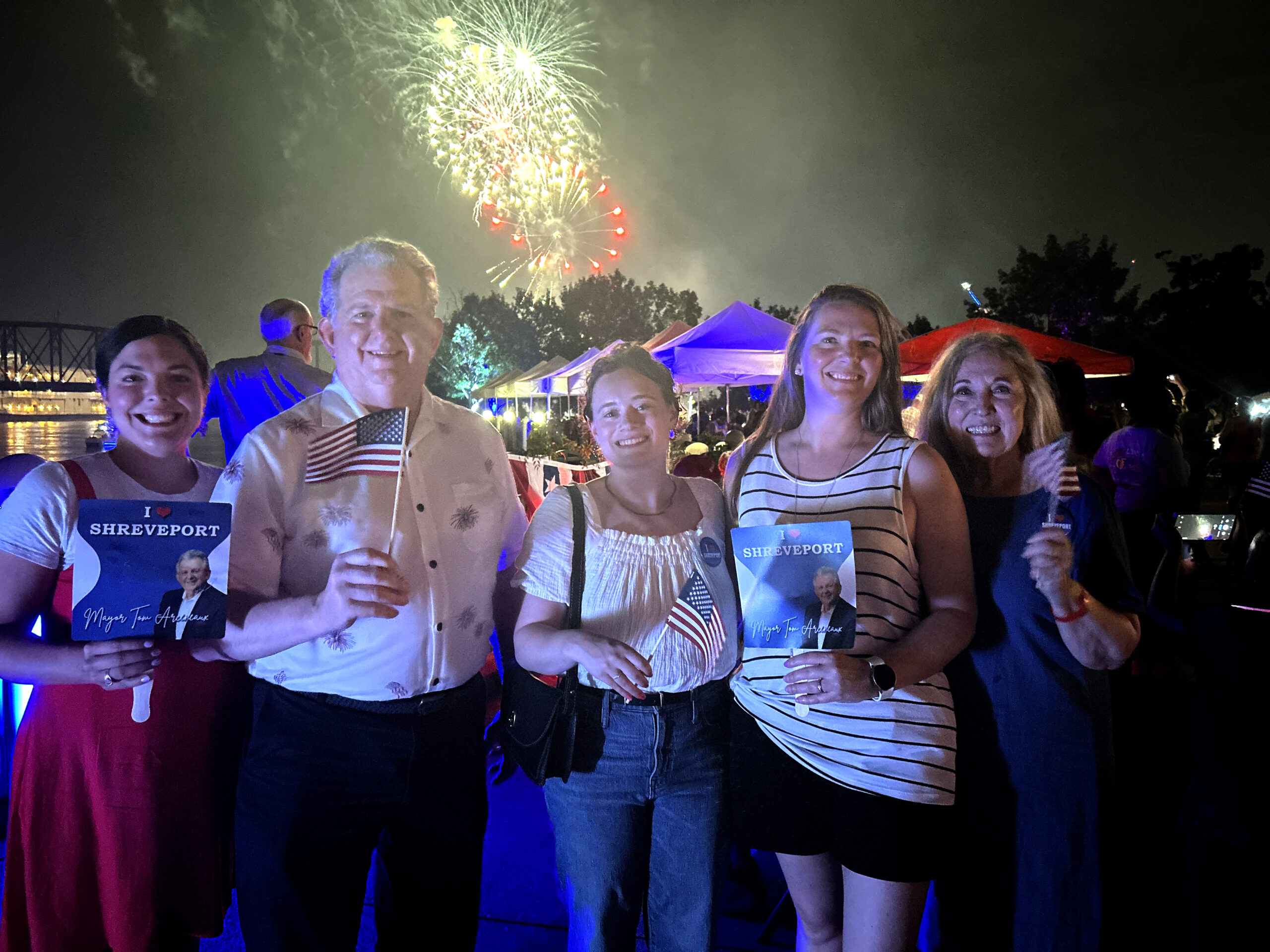 Mayor at 4th of July Celebration